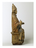 Statue ; saint Pierre en pape