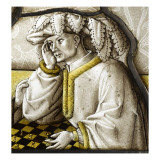Vitrail : les joueurs d'échecs
