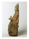 Statue ; saint Pierre en pape