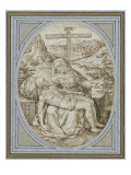 Le corps de Jésus mort entre les bras de la sainte vierge