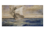 Voilier dans la tempête