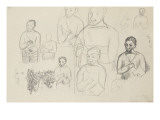 Etudes pour autoportraits