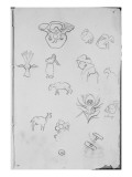 Etude de céramiques et d'objets décoratifs régionaux