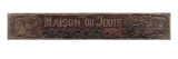 Panneaux de la Maison du Jouir