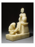 Statuette du scribe Nebmertouf et Thot