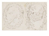Etude de personnages et de feuillages