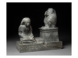 Statue du scribe Nebmertouf et Thot