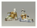 Statuette : chinois assis