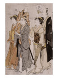 L'acteur Ichikawa Danjourô V et sa famille