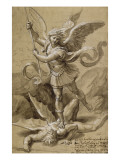 Saint Michel combattant le Démon