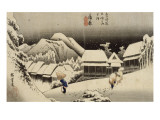 Neige de nuit à Kambara
