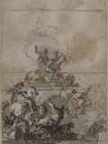 Scène de supplice : étude pour Héliodore au temple