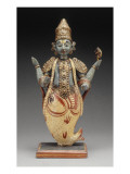 Statuette des cinq premiers avatars de Visnu
