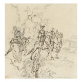 Etude de chasse indienne