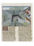 Le Livre de la chasse de Gaston Phébus : chasse au gros gibier à l'aide de fosses creusées