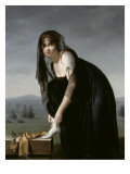 Etude de femme d'aprés nature  dit aussi : Portrait de madame Soustra