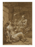 Saint Pierre visitant sainte Agathe dans sa prison