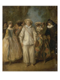 Les acteurs de la comédie italienne ou le théâtre italien