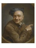 Autoportrait à l'index ou l'oeil de boeuf
