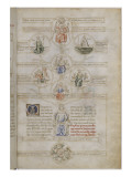 Chansonne des sept Vertus et des sept Arts libéraux destinée à Bruzio Visconti