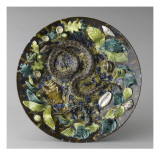 Assiette serpent