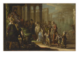 Salomon et la reine de Saba dit aussi "Esther devant Assuérus"
