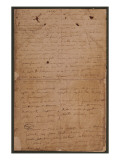 Testament of Napoleon at Longwood Is April 15  1821