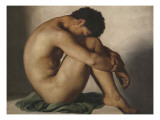 Etude de jeune homme nu