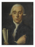Sylvain Bailly (1736-1793)  astronome  maire de Paris  tenant le texte du Serment du Jeu de Paume