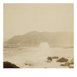 Paysage marin : mer et rochers