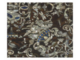 Table à entretoise et plateau en marqueterie  dite "de Vénus" vers 1680 