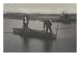 Taking up the Eel-Net ( levée du filet à anguilles )