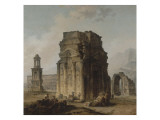 L'Arc de Triomphe et le théâtre d'Orange