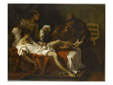 Saint Antoine de Padoue guérissant  un jeune homme