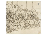 Etude pour le Triomphe d'Alexandre