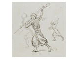 Etude de guerrier arabe