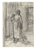 Etude pour "La balayeuse"