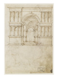 Etude d'un arc de triomphe