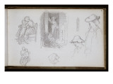 Carnet de croquis : études de personnages