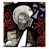 Vitrail : saint Antoine