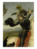 Saint Georges luttant avec le dragon