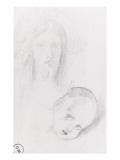 Etudes de têtes : Christ et enfant