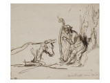 Etude pour un Orphée charmant les animaux