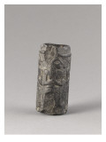 Support d'offrande tronconique orné d'un relief figurant un défilé rituel