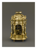 Horloge de table architecturée