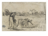 Etude pour "Les Glaneuses"