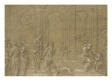 Scènes de l'histoire de Jacob et Esaü