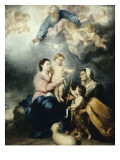 La Sainte Famille  dite la Vierge de Séville