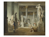 La Salle des Saisons au Louvre  vers 1802-1803