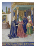 Le Livre d'Heures d'Etienne Chevalier : Les Heures de la Vierge  la Visitation